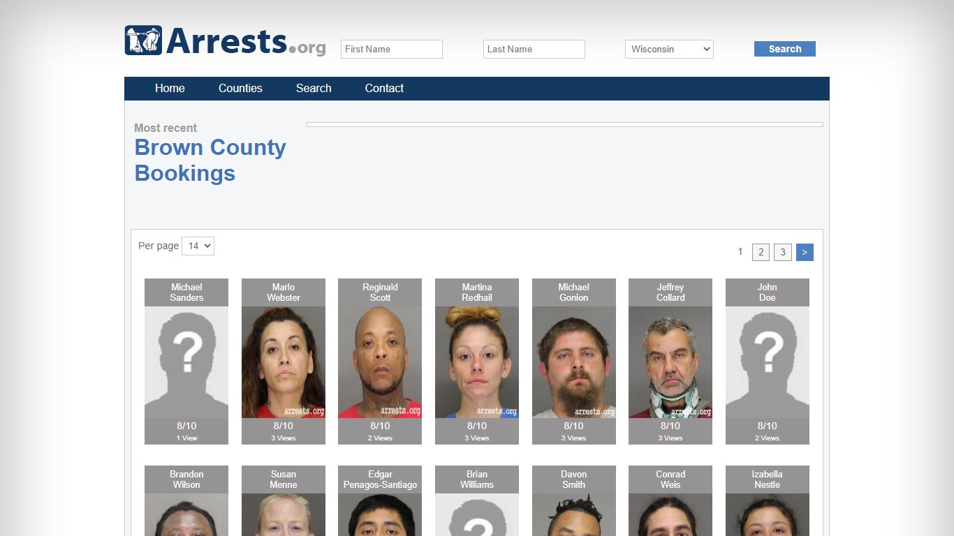 Brown County Arrests and Inmate Search